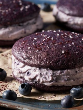 Blueberry Whoopie Pies