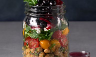 Pickled Blueberry Couscous Salad