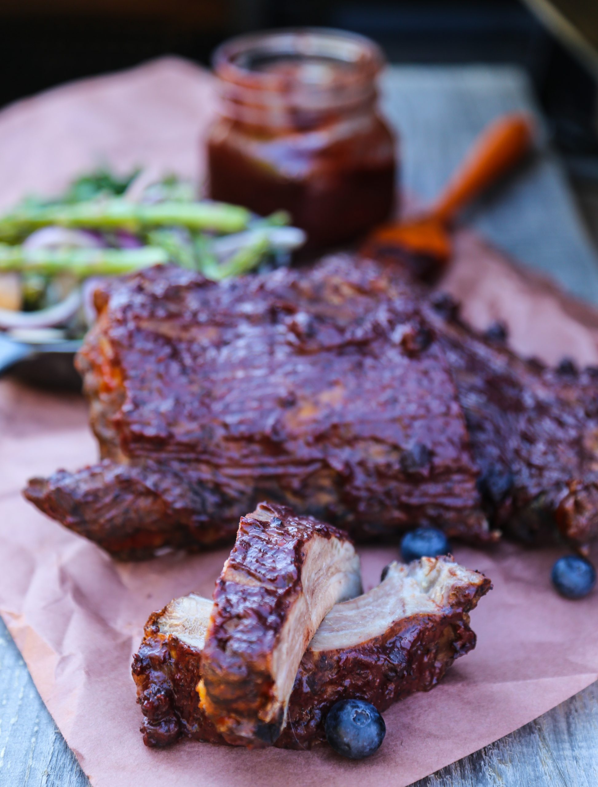 Blueberry Jerk BBQ Sauce Food Professionals