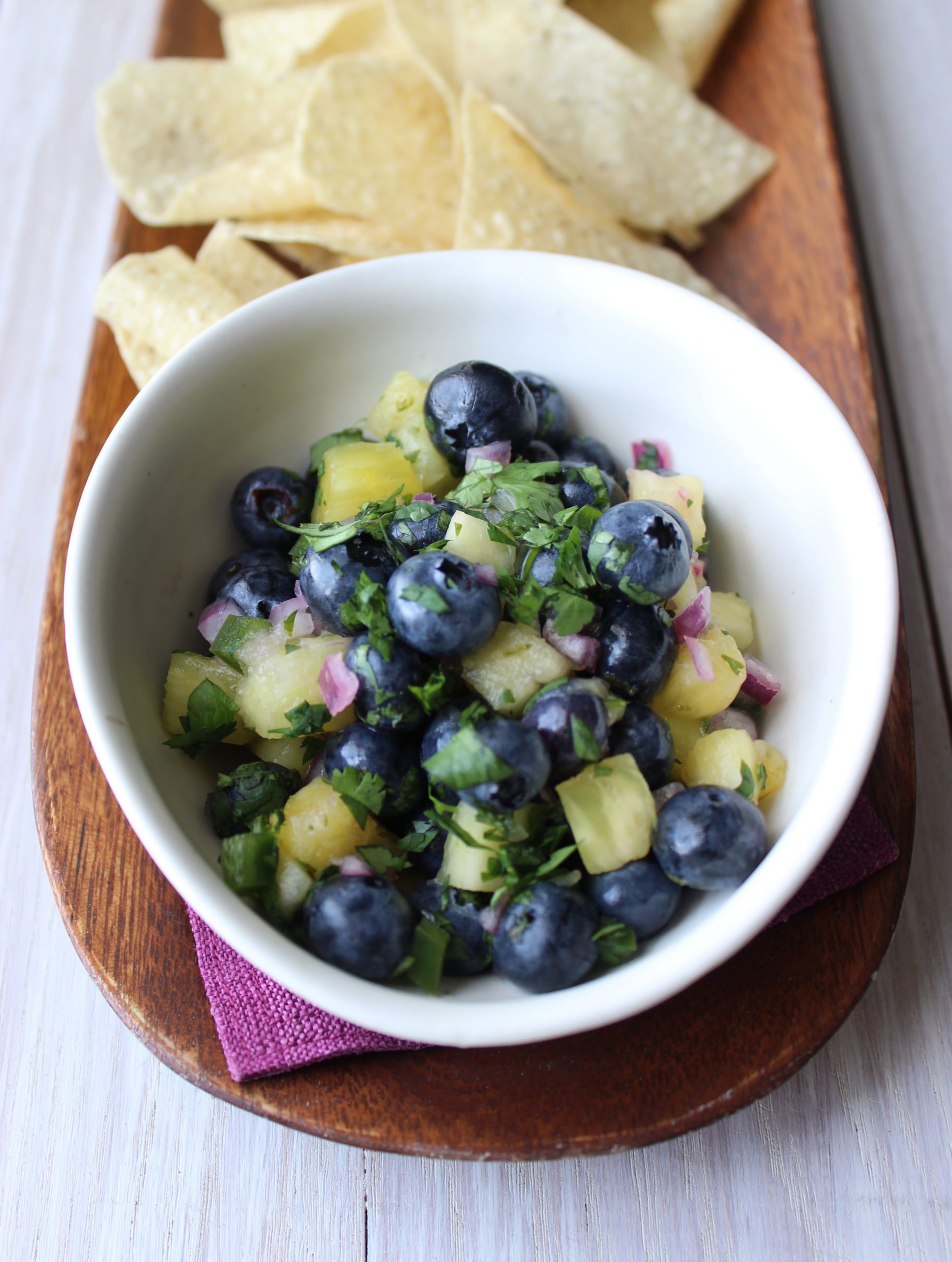 Blueberry Pineapple Salsa for K-12 Schools - Food Professionals