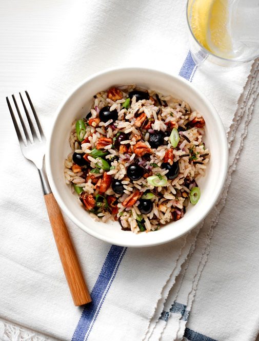 Blueberry Wild Rice Salad Food Professionals