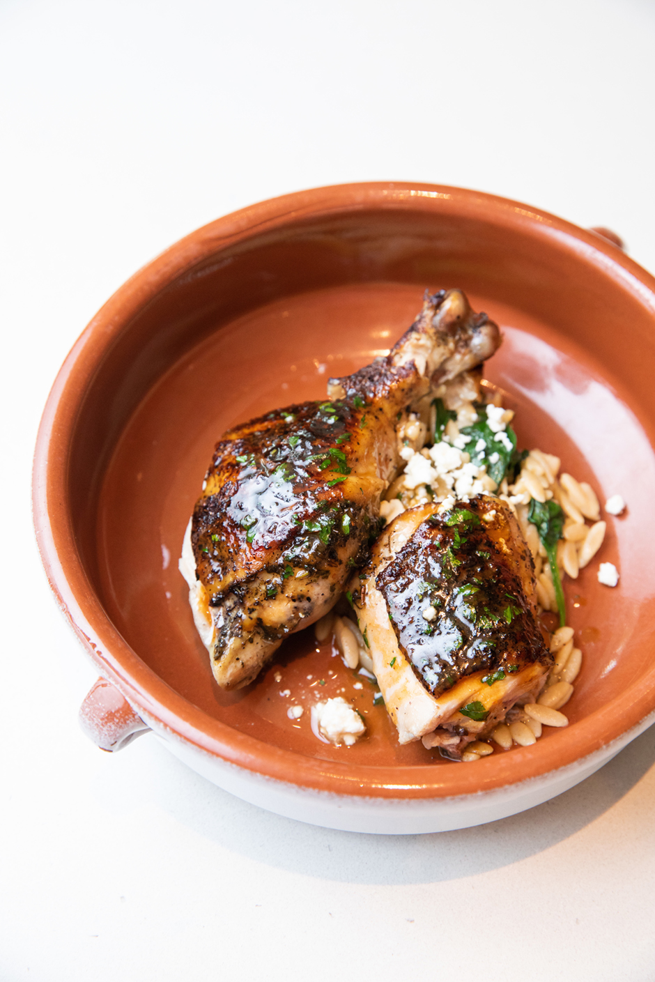 Blueberry Rubbed Crispy Chicken Legs - Food Professionals