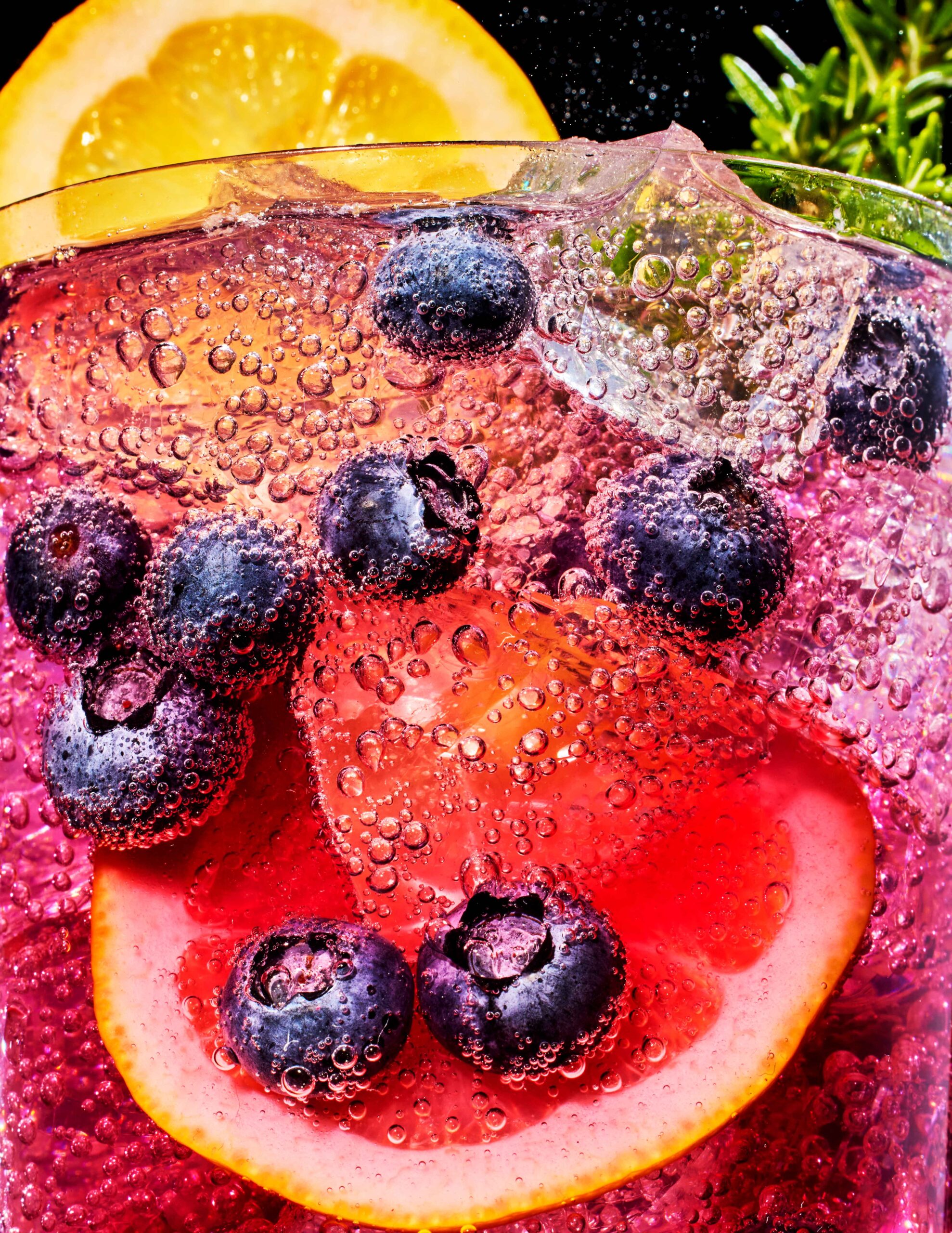 Blueberry Sparkling Mixer Food Professionals